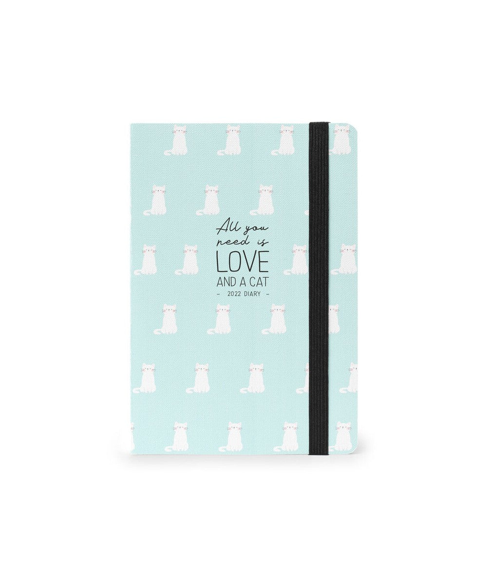 Agenda Media/Notebook 12M 2022 Weekly - KITTENS