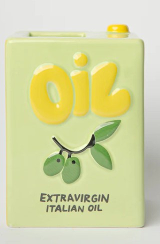 Vaso Portaoggetti “Oil” in Ceramica