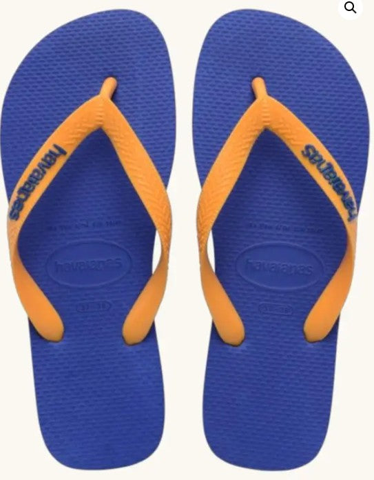 HAVAIANAS TOP LOGO POP UP, MARINE BLUE, 43-44