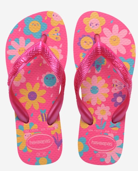 HAVAIANAS -  KIDS FLORES, 02933, 25-26