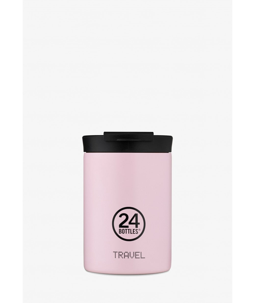 TRAVEL TUMBLER CANDY PINK 350 ML