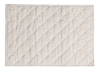 TOVAGLIETTA RETT. IMBOTTITA 36X48 OFF-WITHE