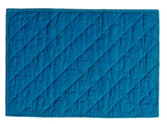 TOVAGLIETTA RETT. IMBOTTITA 36X48 ACQUA