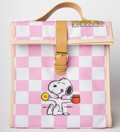BORSA PER IL PRANZO SNOOPY PIÙ CAFFÈ PIÙ CIAMBELLE