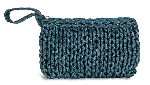 Borsa Clutch Lucina - Verde Petrolio