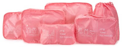 Organizer Jasper 6 Pz - Rosa