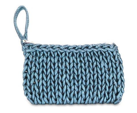Borsa Clutch Lucina - Blu Jeans