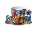 James Rizzi TAZZA PER ESPRESSO Estate in città