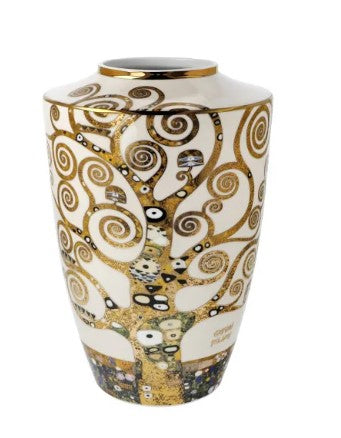 GUSTAV KLIMT -Vaso Albero della Vita 24x16cm