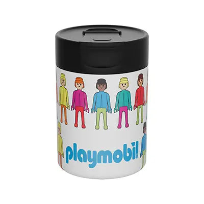 THERMOS ACCIAIO 350 ML PLAYMOBIL FLUO