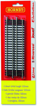 4 BINARI DRITTI LUNGHI 168mm