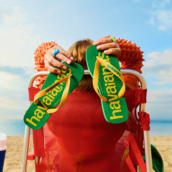 HAVAIANAS  Verdi TOP LOGOMANIA 2
