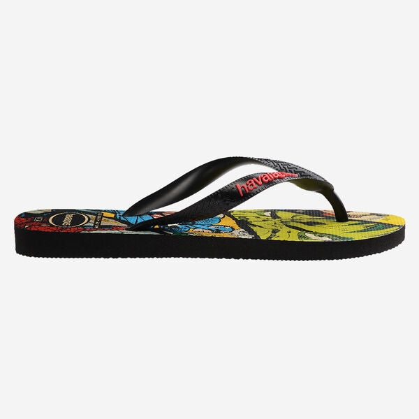 Havaianas TOP MARVEL CLASSICSBLACK/BLACK/RED
