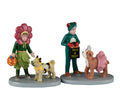 LEMAX COSTUMED COMPANIONS, SET OF 2 42308-AA