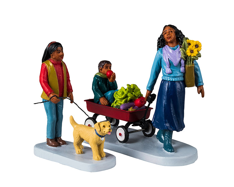 FARMER'S MARKET SATURDAY, SET OF 2 42335-AA