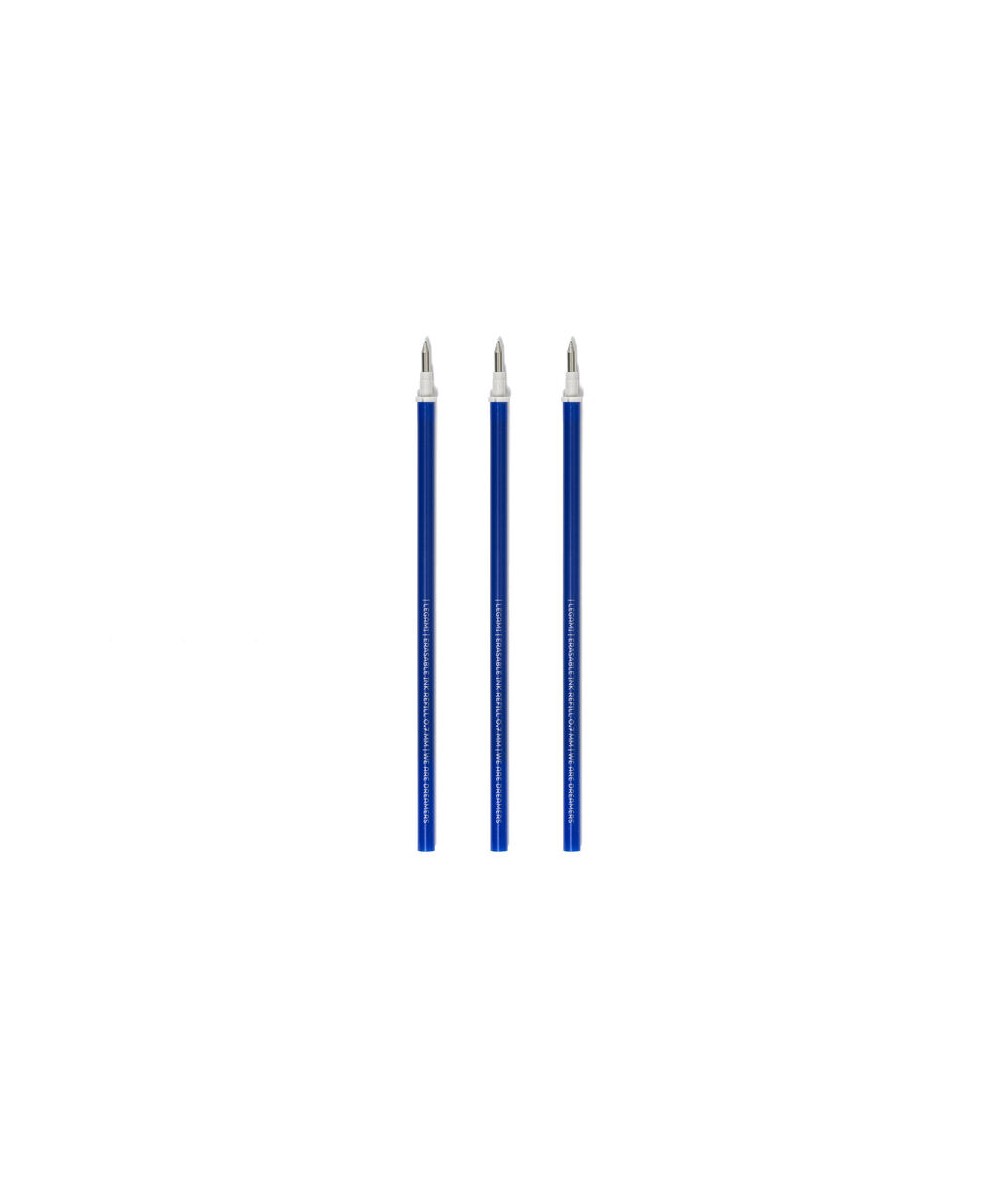 3 Refill per Penna Gel Cancellabile - BLU