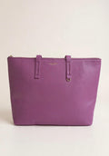 CAMPO MARZIO - WINONA SHOPPING BAG 13 MAUVE - SILVER Borsa a Spalla con Scomparto Laptop 13"