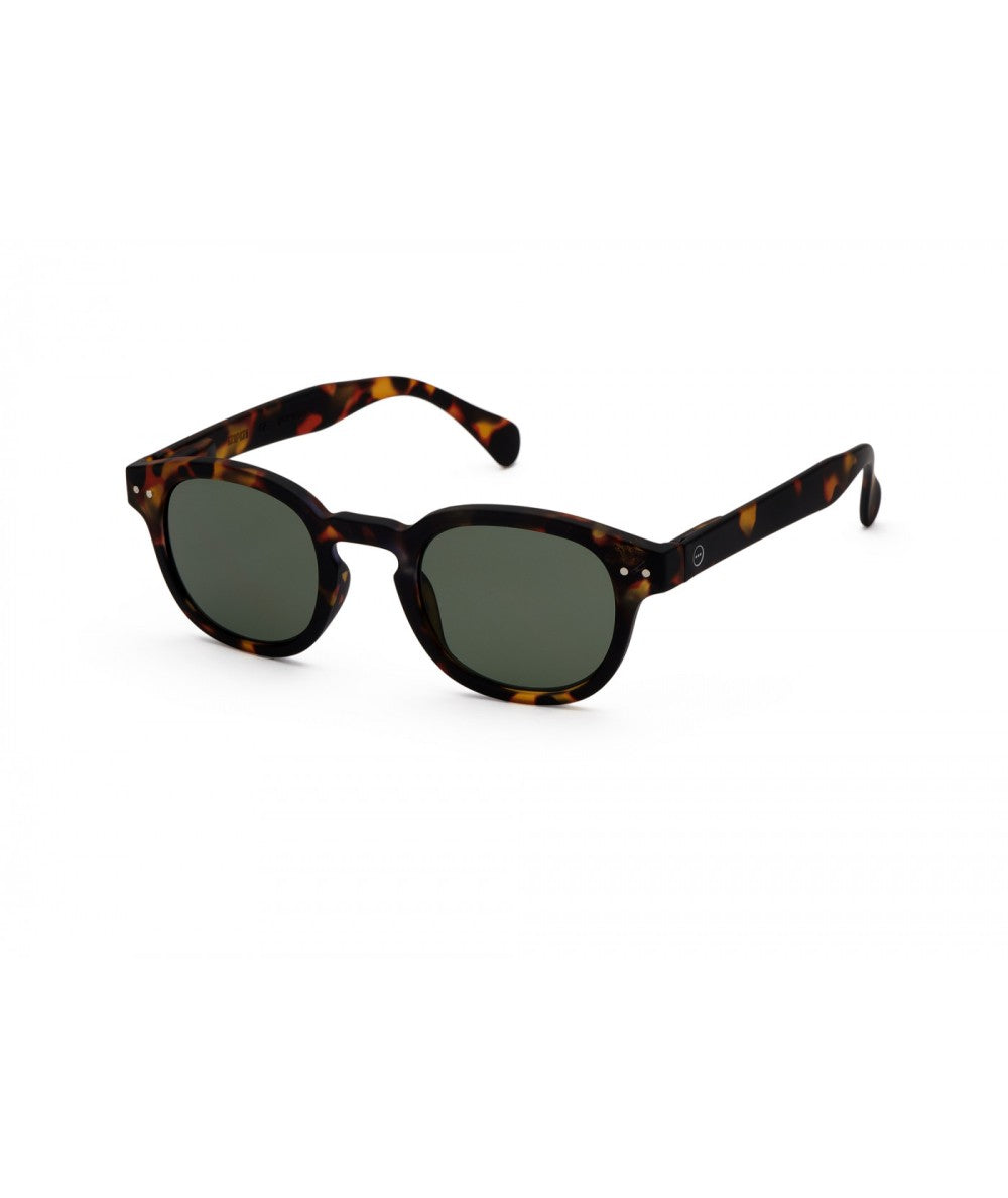 OCCHIALI SUN MOD.C TORTOISE GREEN LENSES