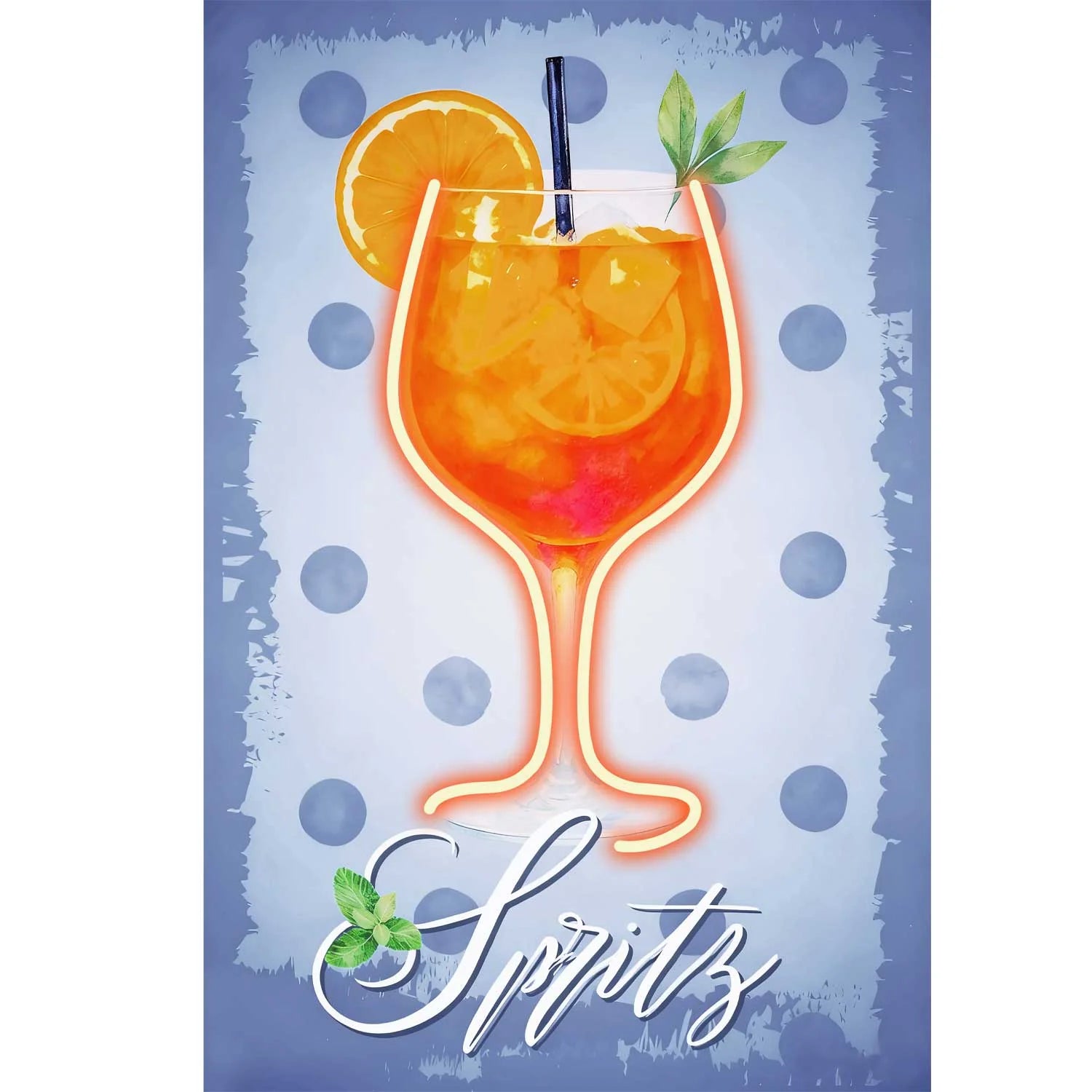 Palais Royal – Quadro LED Spritz, Aperitivo, 40x60 cm