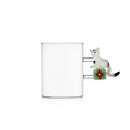 TABBY CATCHRISTMAS EDITION Mug gatto bianco con regalo verde