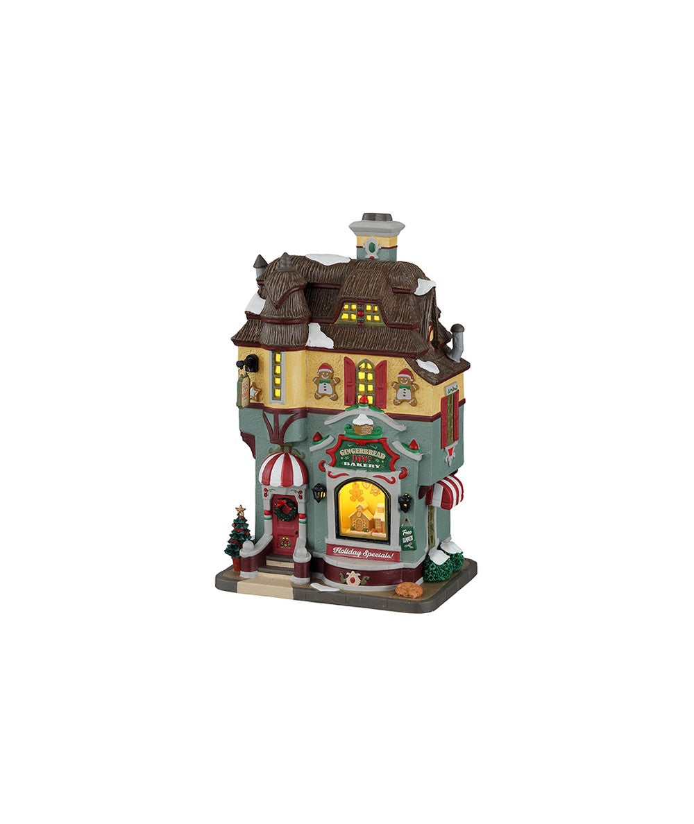 GINGERBREAD JOY! WITH LED BULB, B/O (4.5V) 15797-LB