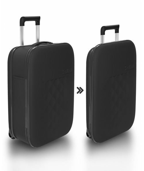 FLEX VEGA CABIN SIZE INT 21" Black, 2 ruote