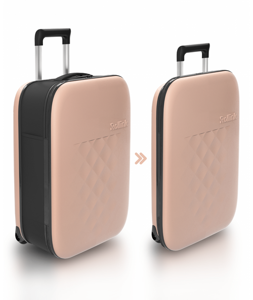 FLEX VEGA CABIN SIZE INT 21" Rose Smoke, 2 ruote