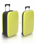 FLEX VEGA CABIN SIZE INT 21" Yellow Iris, 2 ruote