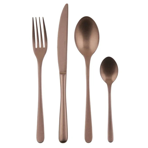 Sambonét Servizio 24 POSATE  Monoblocco Taste Vintage Pvd Copper