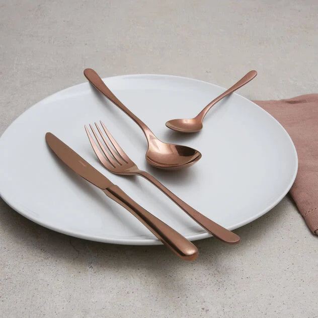 Sambonét Servizio 24 POSATE  Monoblocco Taste Vintage Pvd Copper