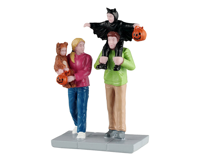 LEMAX NEIGHBORHOOD TRICK-OR-TREATERS 52510-AA