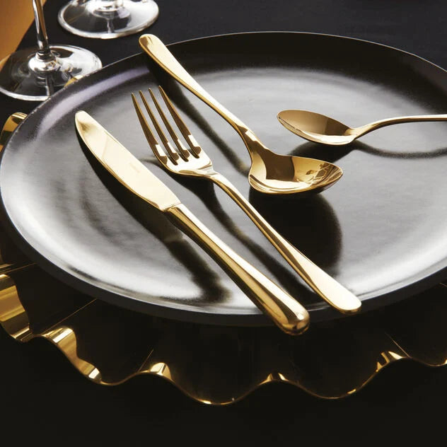 Sambonét Servizio 24 POSATE  Monoblocco Taste Vintage Pvd gold