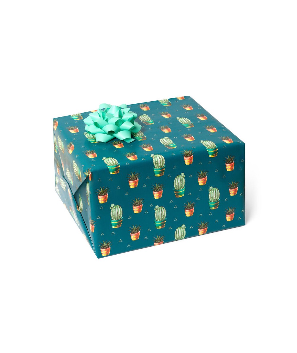 Wrapping Paper - Carta da Regalo 70x200 Cactus