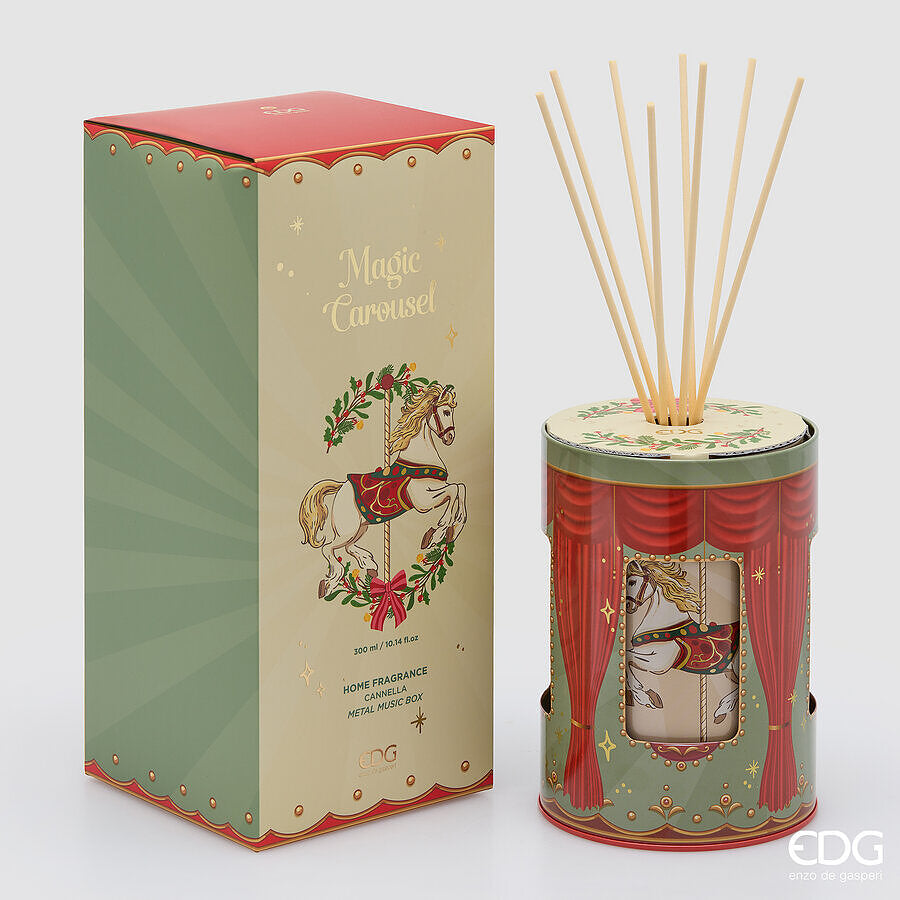EDG Profumatore a bottiglia Scrigno 300 ml, H 12 cm, Ø 10 cm