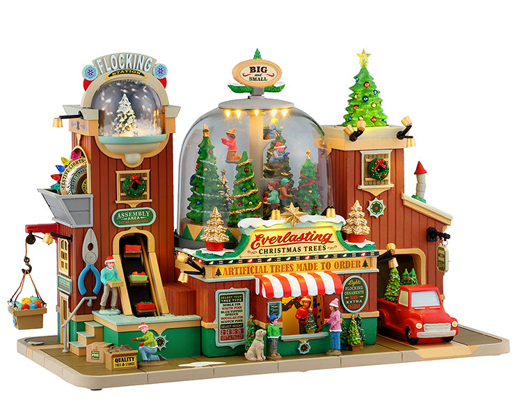 EVERLASTING CHRISTMAS TREES, WITH 4.5V ADAPTOR 55324-EU
