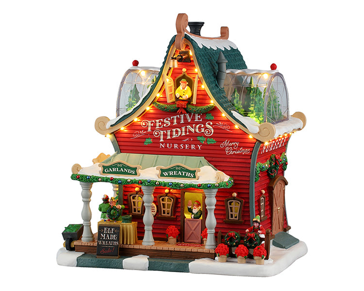 FESTIVE TIDINGS NURSERY, B/O (4.5V) 55350-AA