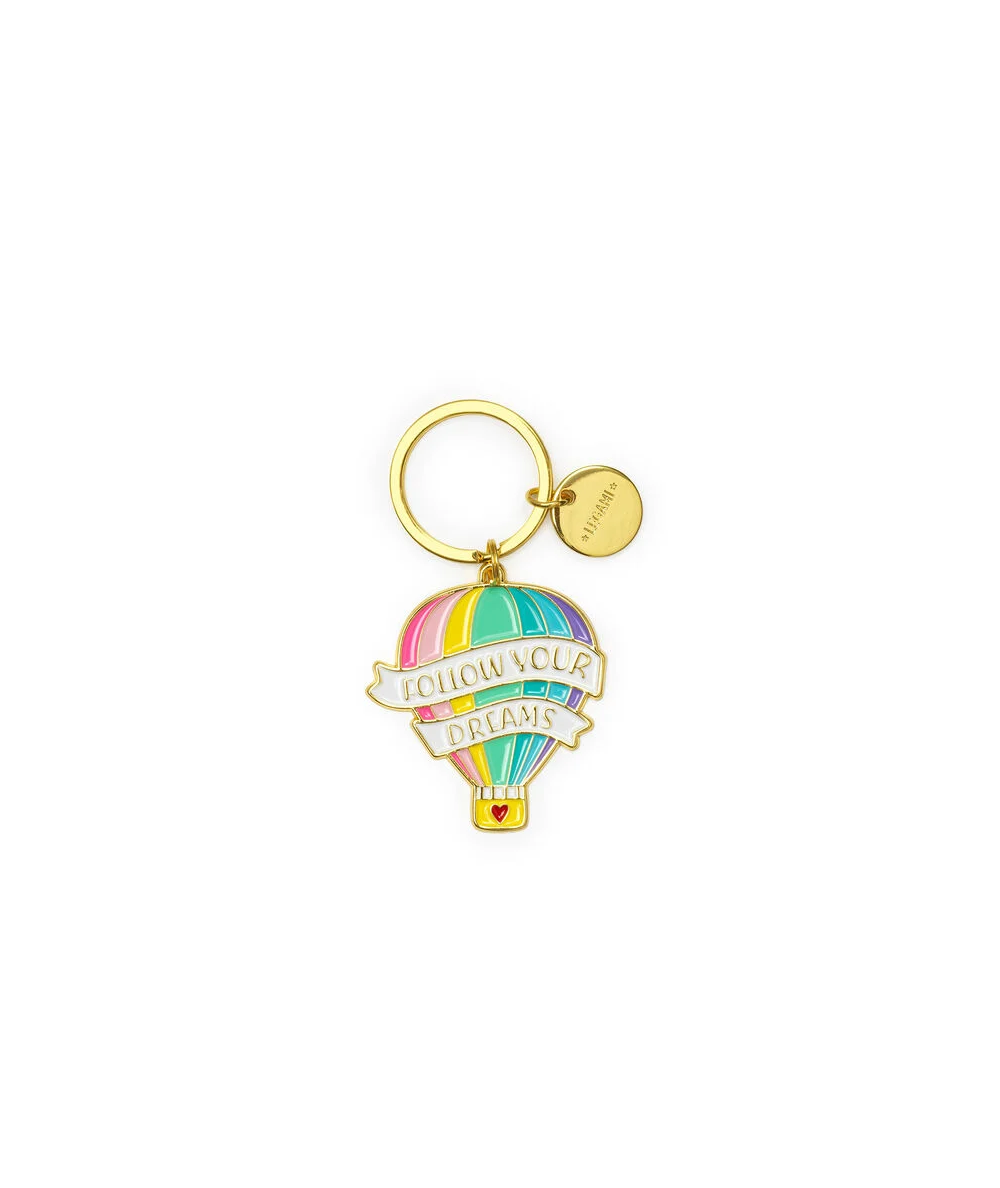 What a Key Ring! Portachiavi in Metallo Smaltato - AIR BALLOON