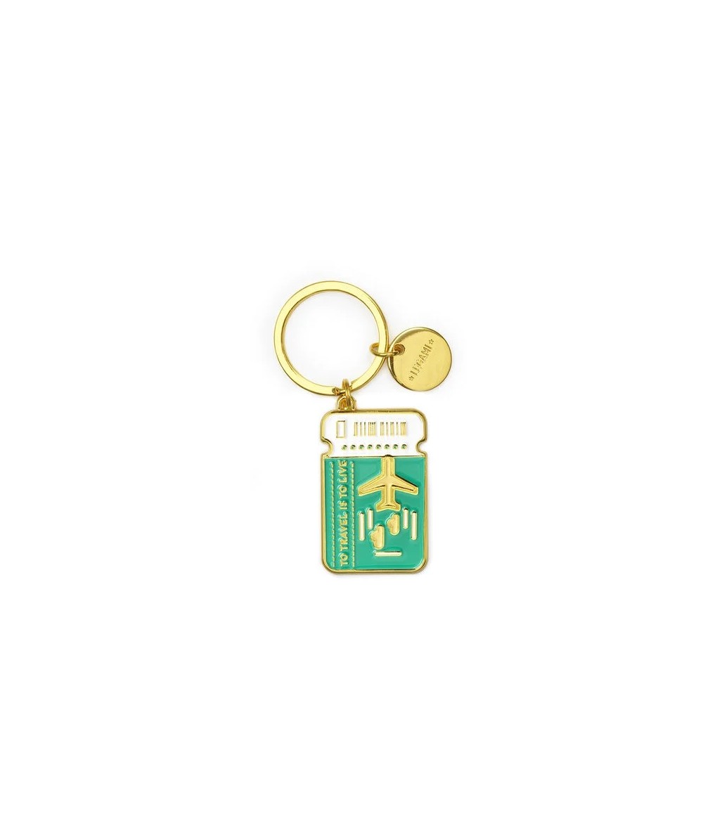 What a Key Ring! Portachiavi in Metallo Smaltato - TRAVEL