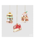 DEC.DOLCI VETRO MULTICOLOR H10