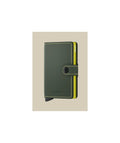 Miniwallet Matte Green & Lime
