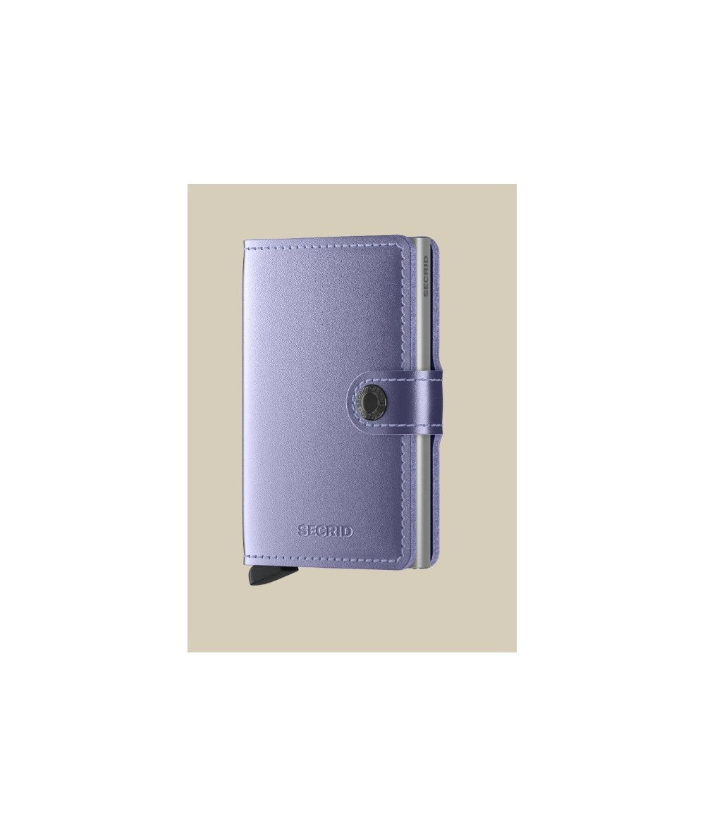 Miniwallet Metallic Lila