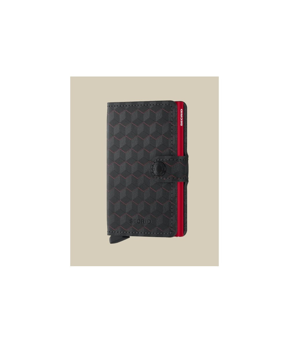 Miniwallet Optical Black-Red