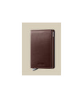 Premium Slimwallet Dusk Dark Brown