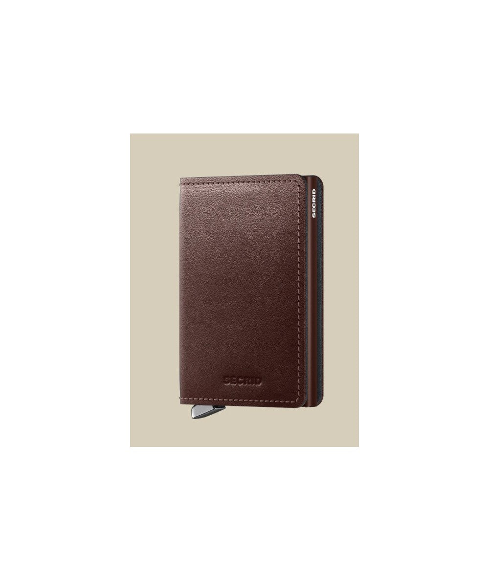 Premium Slimwallet Dusk Dark Brown