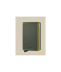 Slimwallet Matte Green & Lime