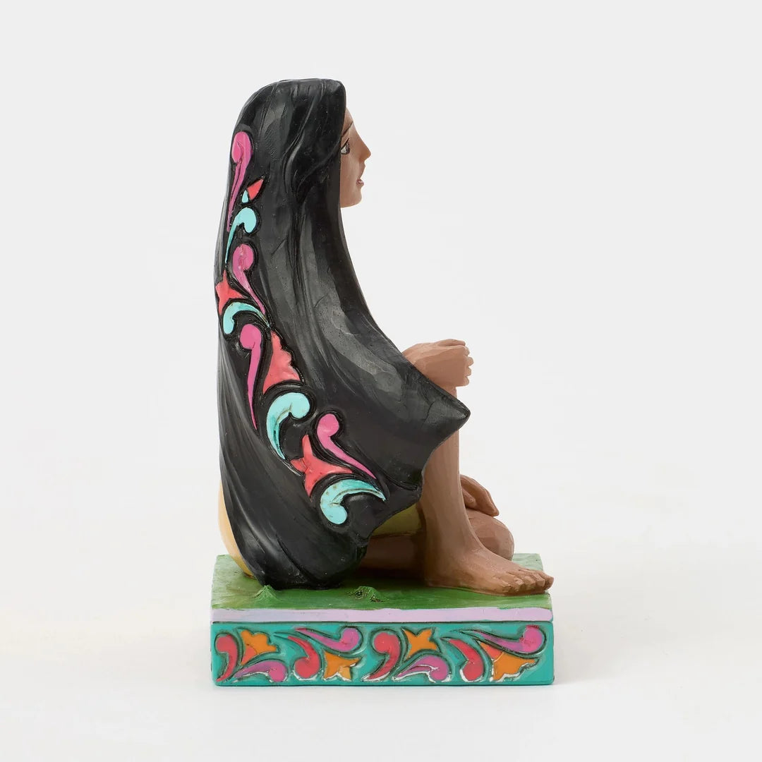 DISNEY TRADITIONS - FREE SPIRIT POCAHONTAS PERSONALITY POSE