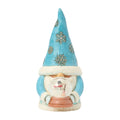 JIM SHORE HOLIDAY GNOME WITH MINI GLOBE