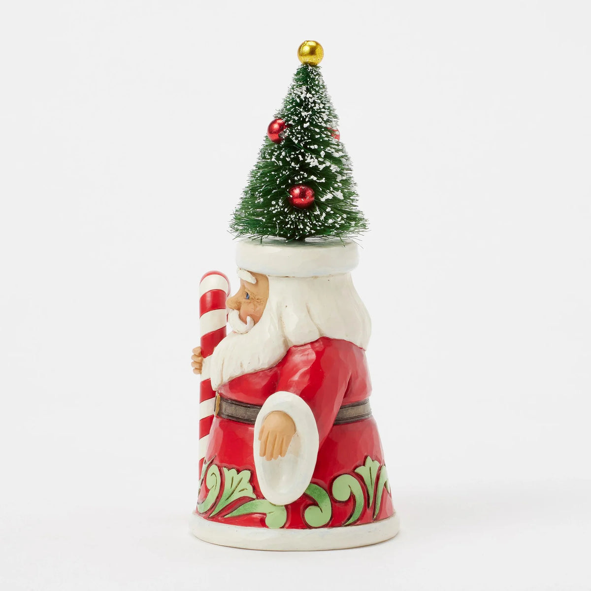 JIM SHORE - SANTA SISAL TREE HAT
