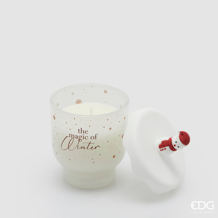 EDG - CANDELA WINTER CON PROFUMO H.10 D.9