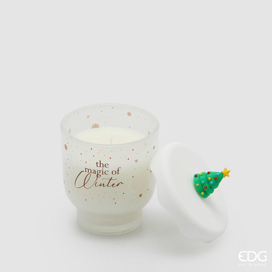 EDG - CANDELA WINTER CON PROFUMO H.10 D.9